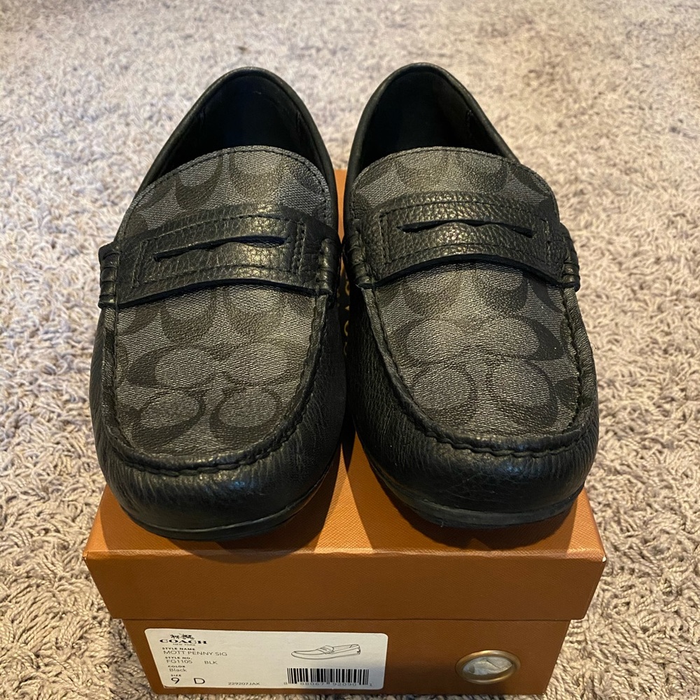 Coach Mott Penny Loafers